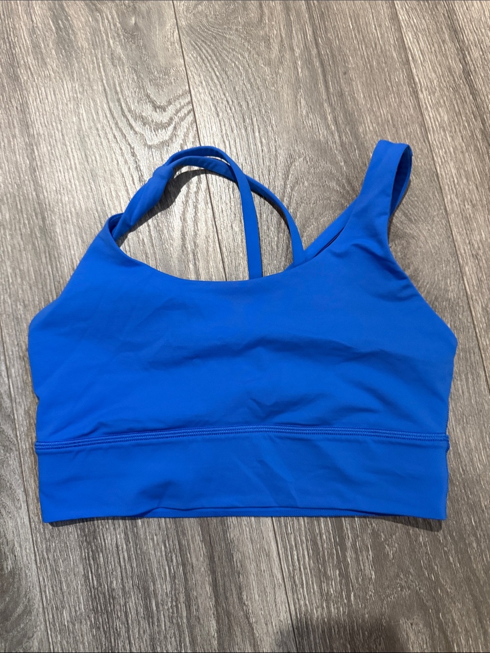 lululemon athletica Cobalt Blue Swim Crop Top